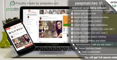 Peepmatches – Advanced Social Dating Software