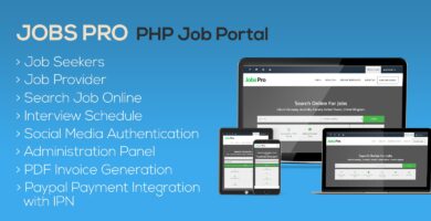 Jobs Pro – PHP Job Portal