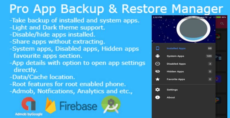 Pro App Backup – Android Source Code