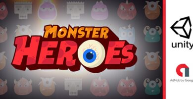 Monsters Heroes – Match 3 – Unity Project
