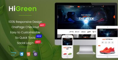 HiGreen – Multipurpose OpenCart Theme