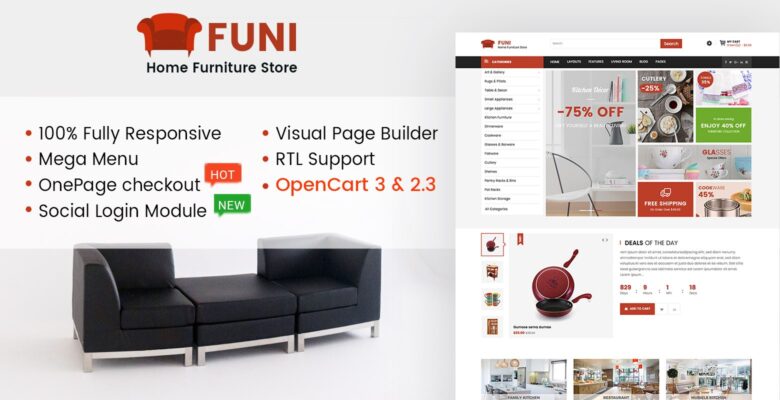 Funi – Multipurpose OpenCart Theme