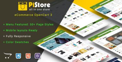 So PiStore – OpenCart 3 Responsive Theme