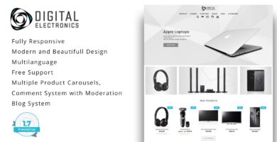 Digital Electronics Store – PrestaShop Theme