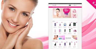 Beauty OpenCart Website Theme