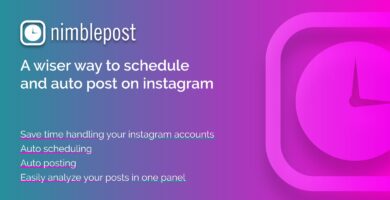 Instagram Autoposter And Scheduler – NimblePost