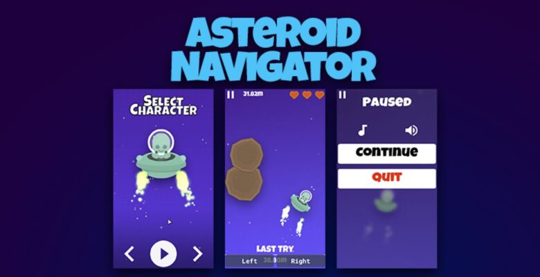 Asteroid Navigator – Complete Unity Project