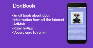 Book about dogs – Android Studio Project