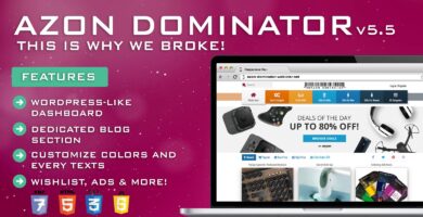 Azon Dominator – Affiliate Marketing Script