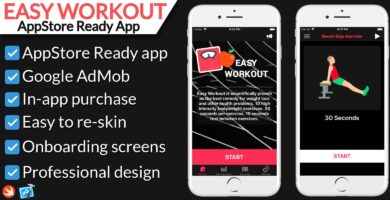 Easy Workout – iOS Fitness Application