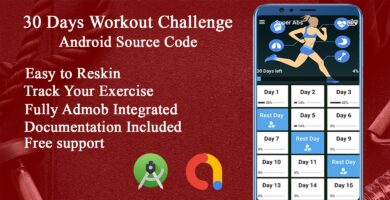 30 Days Workout Plan – Android Source Code