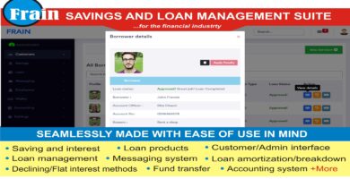 Frain – Savings and Loan Management System