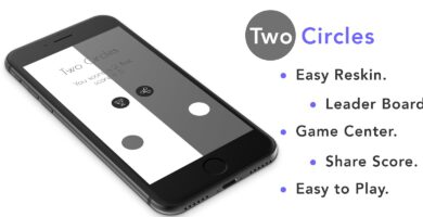 Two Circles – iOS Source Code