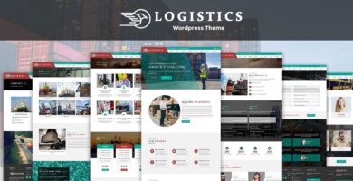 Logistics – WordPress Theme