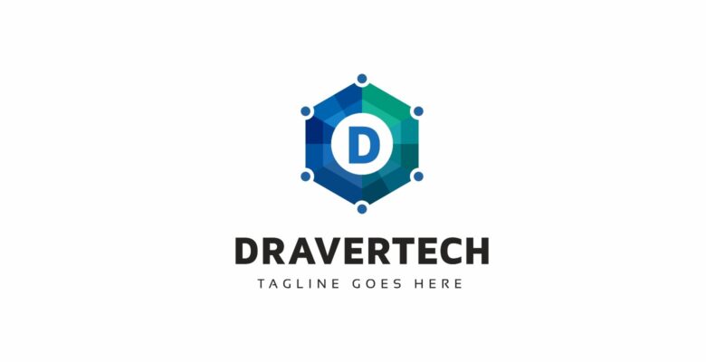 Dravertech – D Letter Logo