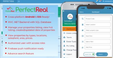 PerfectReal RealEstate Management App – Xamarin