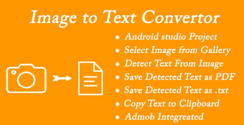 Image to Text – OCR Scanner Android App