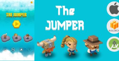 The Jumper Full Buildbox Game Tempalte