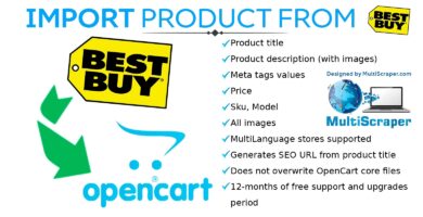 Import Product From BestBuy – OpenCart Extension