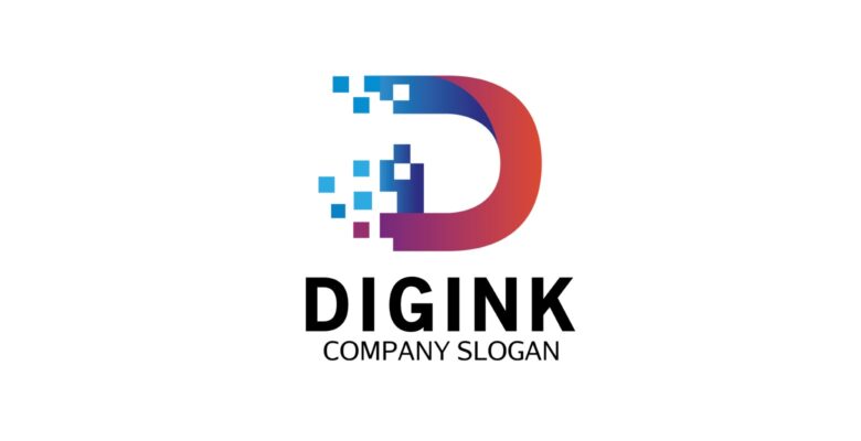 Colorful D Letter Logo