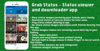 Grab Status – Android Source Code