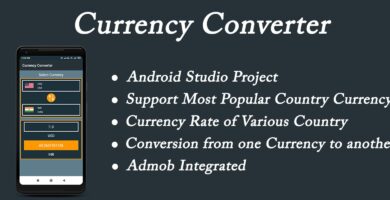Currency Converter – Android Source Code