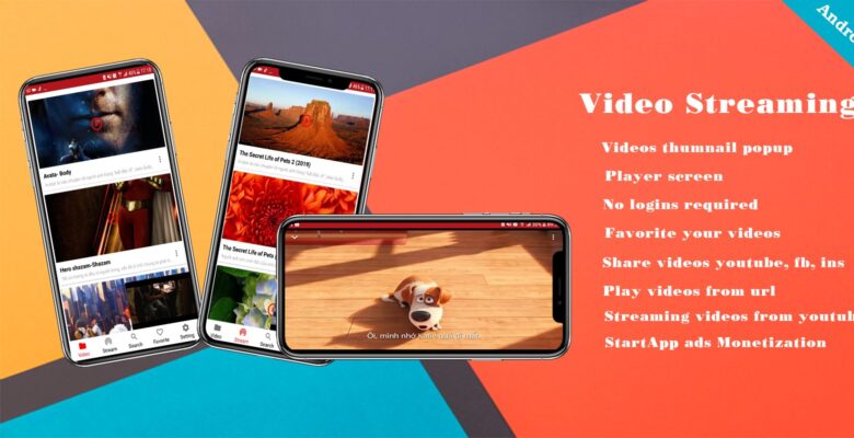 Videos and Stream – Android App Source Code
