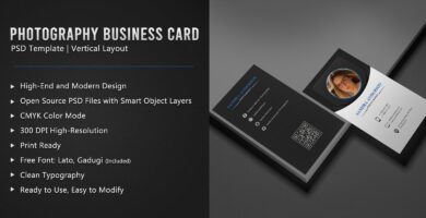 Photography Corporate Business Card