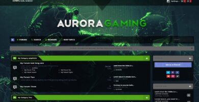 Aurora – Responsive MyBB Theme