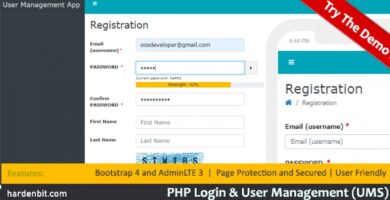 PHP Login And User Management