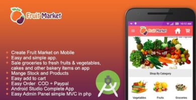 Fruit Market – Android Source Code