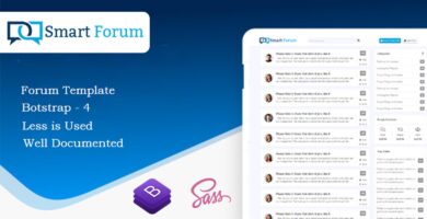 Forum HTML Website Template