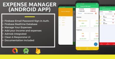 Expense Manager – Android Source Code