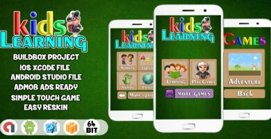 Education Game For Kids – Buildbox Template