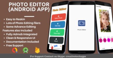 Photo Editor Lite – Android App Source Code