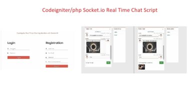 Codeigniter Socket.IO Real Time Chat
