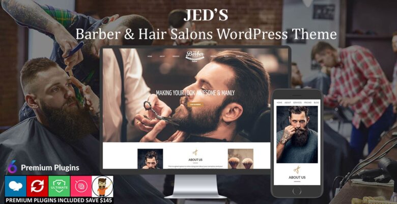 Jeds – Barber And Hair Salon WordPress Theme