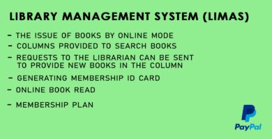 Library Management System Script PHP