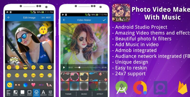 Photo Video Maker With Music – Android Source Code