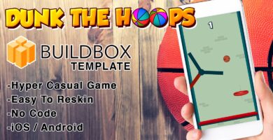 Dunk The Hoops – Hyper Casual Basketball Game
