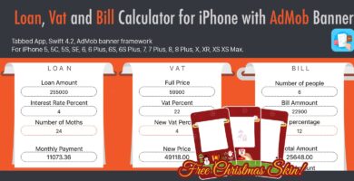 Loan VAT and Bill Calculator with AdMob For iOS