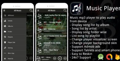 Music Player – Android Source Code