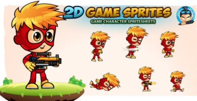 Alex Game Character Sprites