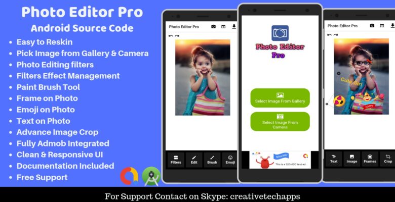 Photo Editor Pro – Android App Source Code