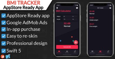 BMI Calculator and Tracker App iOS