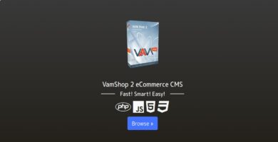 VamShop 2 eCommerce CMS