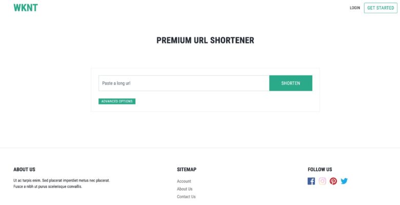 URL Shortener – WarpKnot CMS Plugin