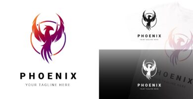 Phoenix – Colorful Logo Template