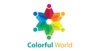 Colorful World Logo Template