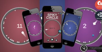 Spiky Circle – Complete Unity Game